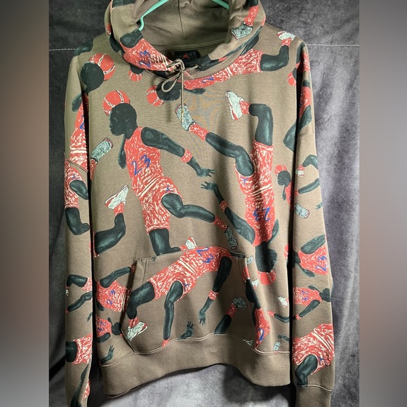 🏀BNWT🏀 Jordan Art hoodie size xs loose fit - Picture 2 of 4